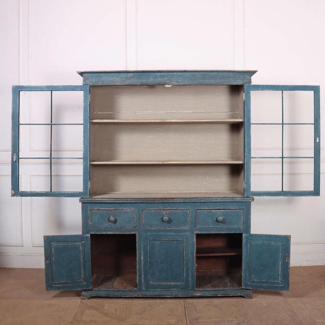 West Country Pine Kitchen Dresser For Sale - Image 8 of 12