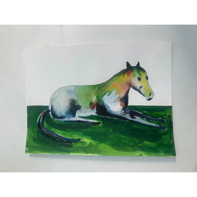 Hanna Ilczyszyn, Nocefresca (Milis, Sardinia), Watercolour, 2024 For Sale - Image 3 of 6