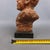 Binda, Sculpture Bust of Laughing Man, 20th Century, Red Marble For Sale - Image 12 of 14