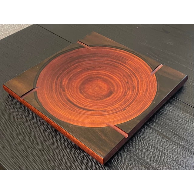 Mid Century Modern Geometric Ashtray/Catchall by Shur Wood For Sale - Image 4 of 10