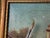 1950’s Vintage B. Hensel Impressionist European Canal Landscape Oil Painting, Wood Frame For Sale - Image 9 of 12