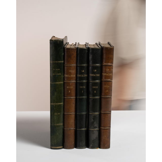 This early 20th century book from France is finished in chocolate, worked in wood. Its form follows honest, well-...