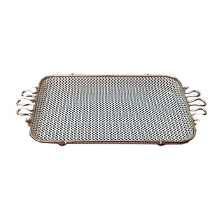 Small Mid-Century Perforated Tablet For Sale