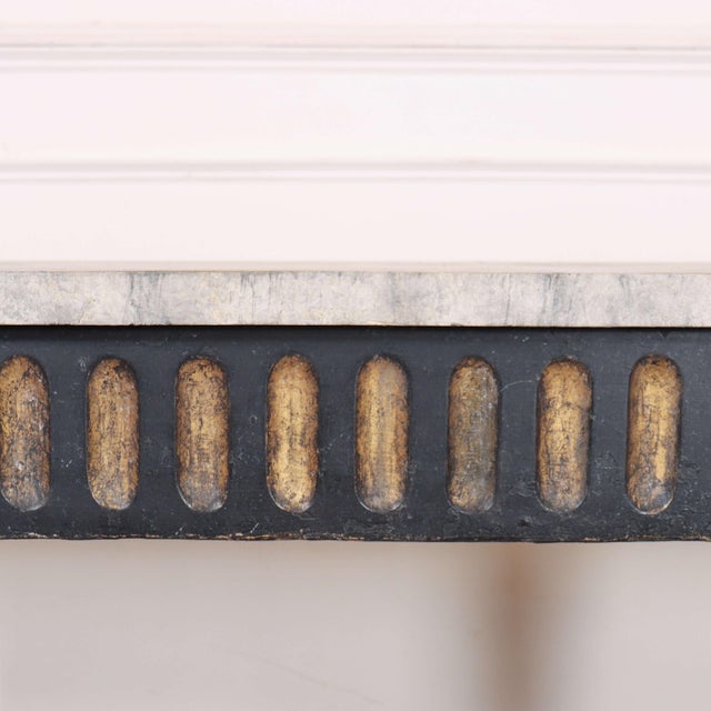 English Breakfront Console Table For Sale - Image 6 of 11