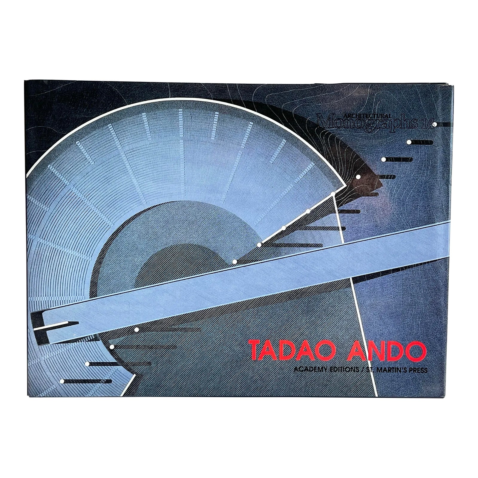 Tadao Ando - Architectural Monographs No. 14 Japanese Modern Coffee Table Book