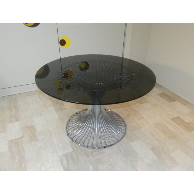 Black Margot Chairs and Tulip Dining Table by Gastone Rinaldi for Rima, Italy, 1968, Set of 5 For Sale - Image 8 of 18