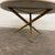Mid 20th Century Italian Mid-Century Marble Top Coffee Table With Brass Tripod Base For Sale - Image 5 of 10