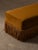 Not Yet Made - Made To Order Allard Fringed Bench, Mustard For Sale - Image 5 of 5
