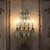 Metal French Seven Branch Cut-Crystal Wall Lights, 1860, Set of 2 For Sale - Image 7 of 13