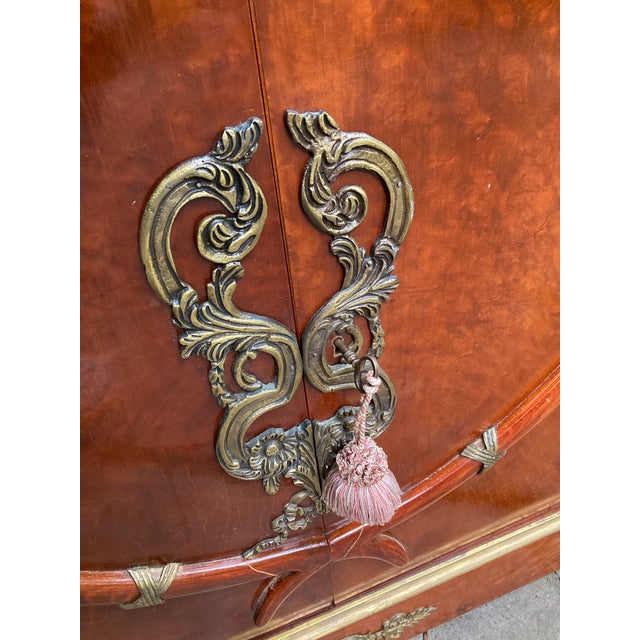 Chinoiserie Vintage Hall Cabinet For Sale - Image 9 of 12