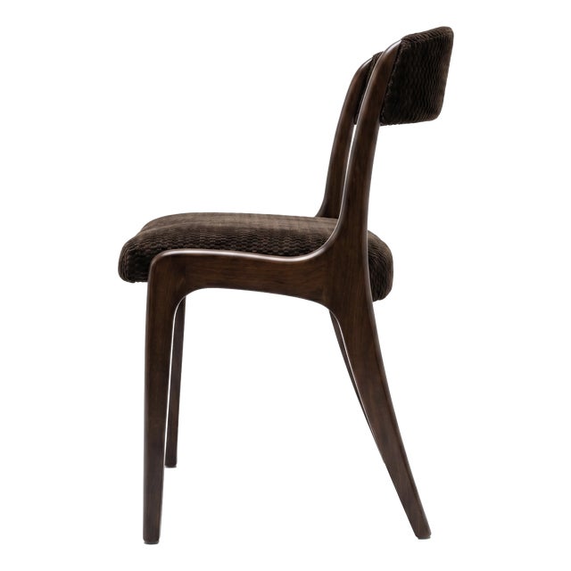 Vintage Gondole Model Velvet Chairs from Baumann, 1960, Set of 4 For Sale