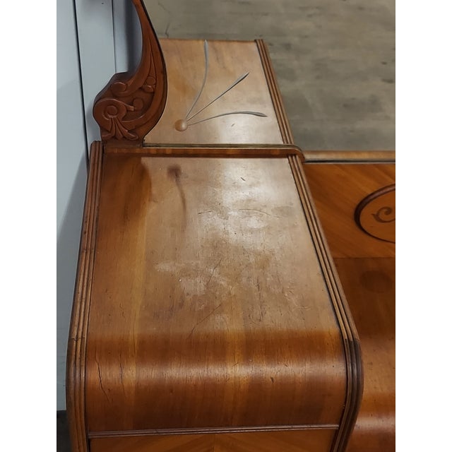 1930s Vintage Art Deco Waterfall Vanity Chairish