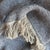 Dark Grey Belgian Linen and Wool Throw-Xl For Sale In Los Angeles - Image 6 of 7