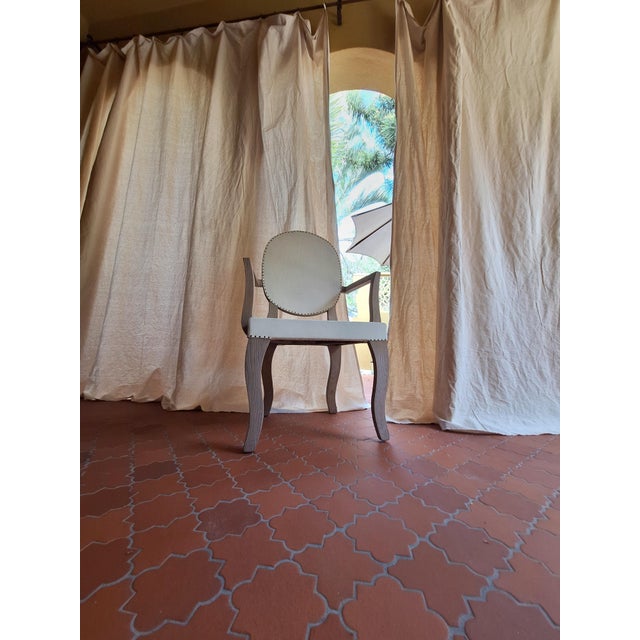 Victorian Pair of Gaucha Arm Chairs in the Style of Paola Navone For Sale - Image 3 of 10