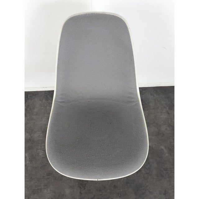 Upholstered Chair in Grey by Vitra Eames For Sale - Image 3 of 7