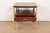 1950s Paul McCobb for Calvin Furniture Linear Group Walnut Two-Tier Nightstand, Newly Refinished For Sale - Image 5 of 14