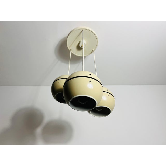 Space Age Cascade Pendant Lamp, East Germany, 1970s For Sale - Image 10 of 11