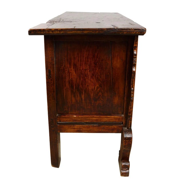 19th Century Antique Chinese Credenza, Sideboard, Buffet Table For Sale - Image 11 of 12