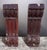 Rustic European A Pair of Antique 19th Century Carved Wooden Corbels With Fluted and Acanthus Leaf Details. For Sale - Image 3 of 8
