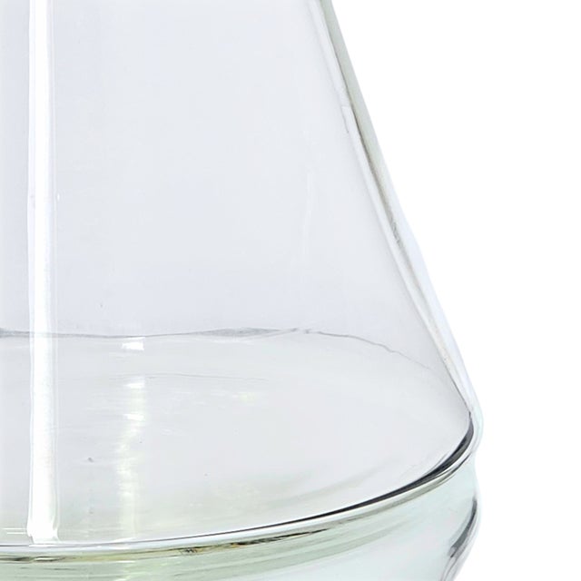 Wood 1960s Dansk Handblown Glass Decanter With Teak Stopper, Attributed to Gunnar Cyren For Sale - Image 7 of 9