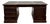 English Desk and Desk Chairs, Set of 3 For Sale