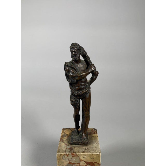 Workshop of Vittoria Alessandro (1525-1608) Heracles in Bronze, Late 16th Century For Sale - Image 6 of 9