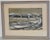 Mid Century Abstract cityscape w/ bridge by John Bernhardt c.1950's. Original oil on paper. Signed upper right. Dimensions...