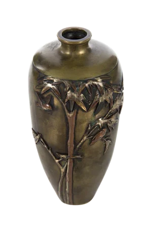 19th C. Japanese Metal Meiji Vase