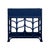 Ivy Nightstand - Navy For Sale - Image 9 of 10