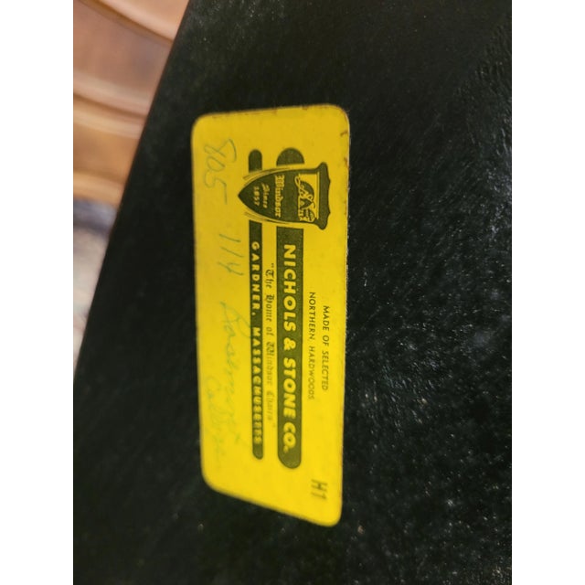 Nichols & Stone 1970s Nichols & Stone Rosemont College Windsor Chair For Sale - Image 4 of 8