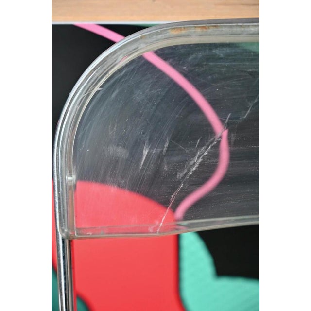 Set of Italian Folding Chairs by Giancarlo Piretti for Castelli, 1960s For Sale - Image 13 of 14