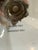 Mid-Century Modern Vintage Glass and Pewter Decanter With Lid and Handle Detailed With Grape Vines Motif Made in Italy For Sale - Image 3 of 14