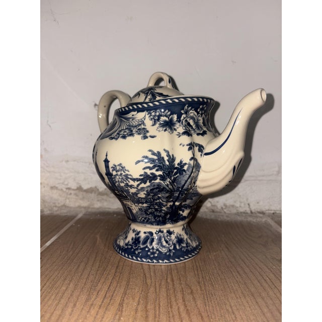 1920s Vintage Teapot in Ceramic, 1920 For Sale - Image 5 of 9