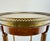 French Vintage Mid 20th Century Louis XVI Style Mahogany Marble Top Guéridon Side Table For Sale - Image 3 of 13