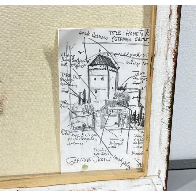 "Home to Roost" - Original Oil on Canvas by Steve Le Bailly For Sale - Image 9 of 9