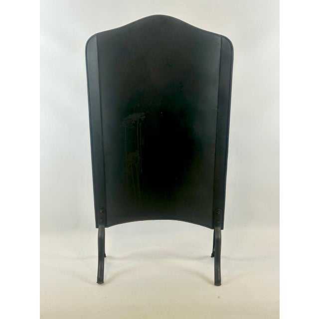 Art Nouveau Cast Iron Firescreen, 1910s For Sale - Image 9 of 12