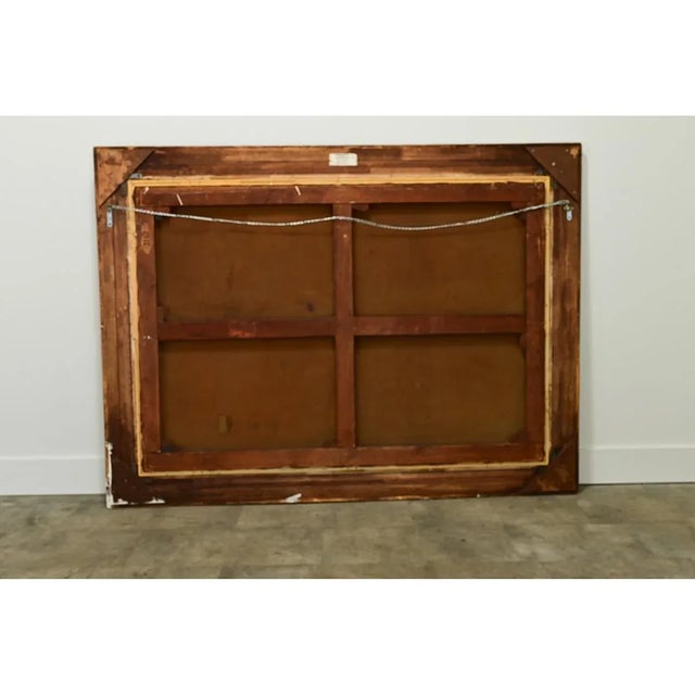 Framed Oil Painting “Girl on a Beach” by Belgian Artist Gerard Roosen For Sale - Image 4 of 12