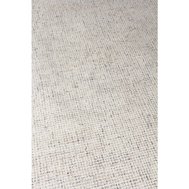 Exquisite Rugs Melbourne Hand Loom Wool & Cotton Beige - 10'x14' For Sale In Los Angeles - Image 6 of 9