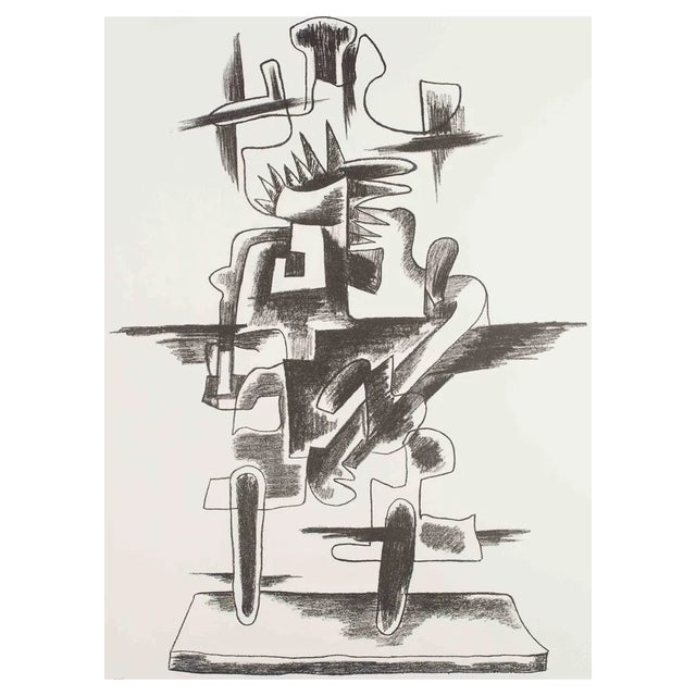 Ossip Zadkine, Composition, Lithograph, 20th Century For Sale