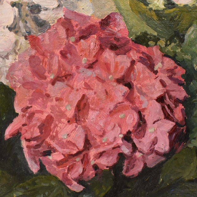 Henri-Émile Rogerol, Flowers Vase, 1900s, Oil Painting on Canvas, Framed For Sale - Image 8 of 11