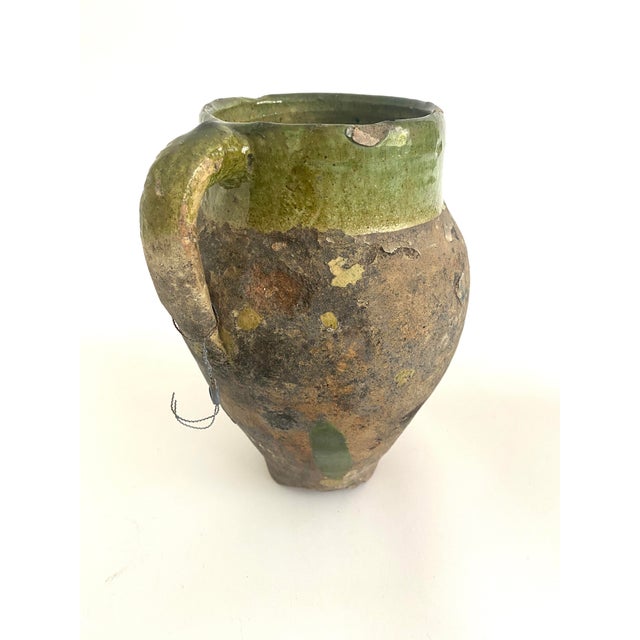 Turkish Glazed Earthenware Pot For Sale - Image 9 of 9