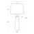 Southern Living Austen Table Lamp, Alabaster For Sale In Detroit - Image 6 of 7