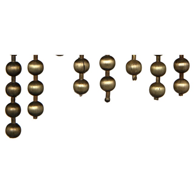 Contemporary NOIR Domo Chandelier in Metal with Brass For Sale - Image 3 of 4