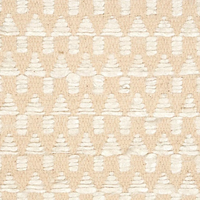 A chunky weave of twisted, recycled, multi-colored yarns, Idora in sand is a wonderfully exotic accent fabric. Care...