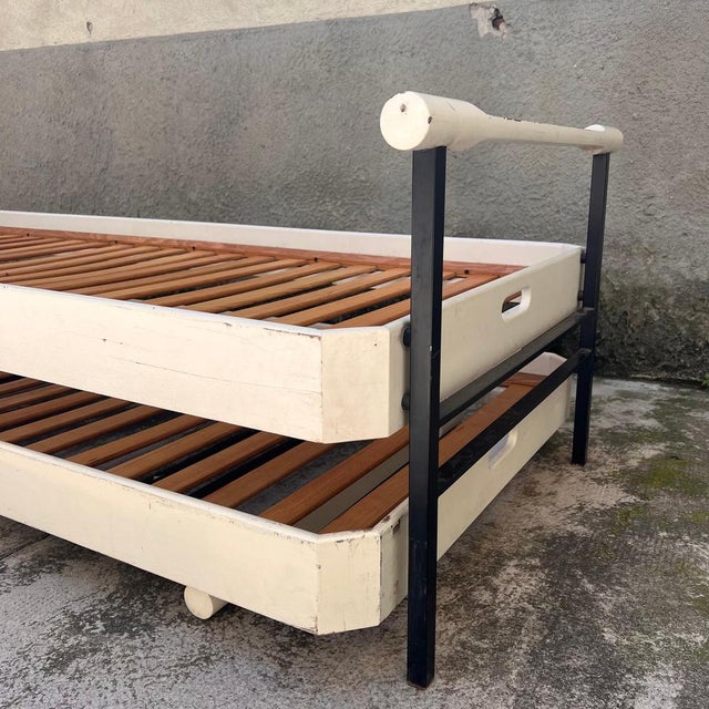 L75 Stacked Bed by Osvaldo Borsani for Tecno, 1960s For Sale - Image 8 of 13