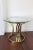 Vintage 1980s Art Deco Brass Side Table For Sale - Image 4 of 10