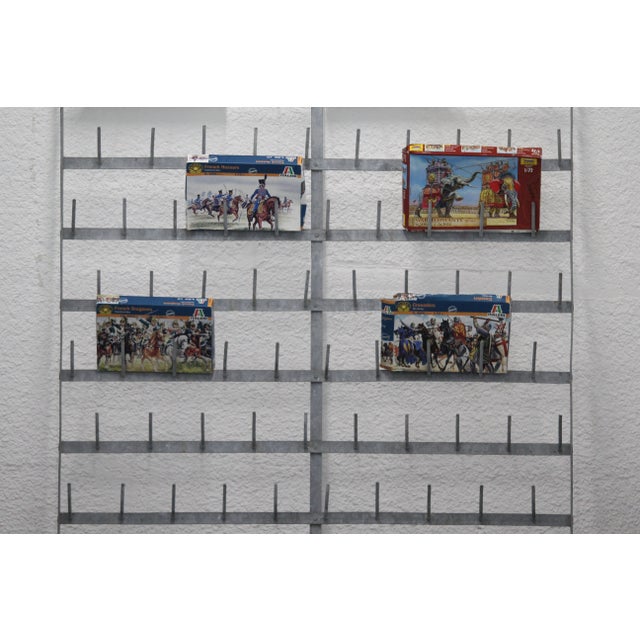 Large Metal Storage Rack, 1950s For Sale - Image 13 of 18