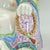 Mid 20th Century Chinese Famille Rose Laughing Buddha Budai/Hotei Statue (Large 12.5”) Polychrome Ceramic Vintage For Sale - Image 5 of 18
