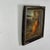 Wood Antique Signed Oil on Board Still Life Painting of Oranges & Grapes; Wood Frame With Carved Details For Sale - Image 7 of 10