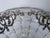 Mid-Century Silver Overlay Pressed Glass Centerpiece Bowl With Scalloped Rim For Sale In Orlando - Image 6 of 11